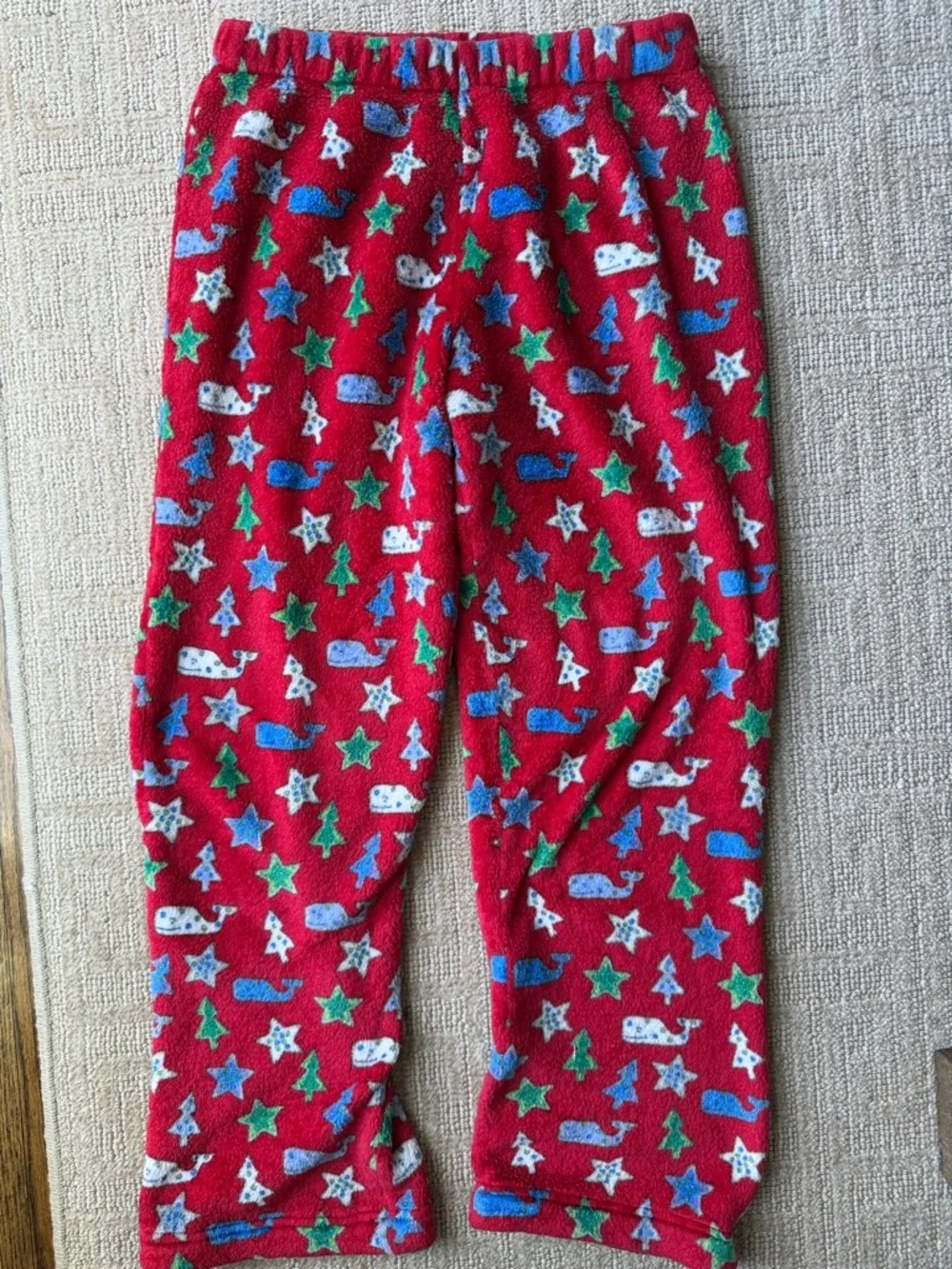 Vineyard Vines High-Pile Fleece Christmas Pajama Bottoms - Picture 3 of 4